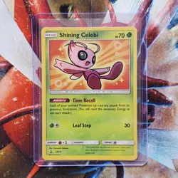 Shining Celebi - SM79 - Promo Holo Rare - Pokemon Card - Lot #477 - Image 1