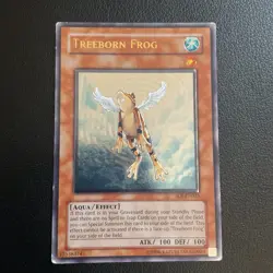 SOI-EN025 Treeborn Frog Ultimate Rare Unl Edition Yugioh Card - Image 1