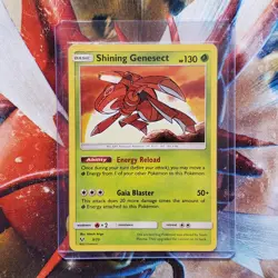 Shining Genesect - 9/73 - Shiny Holo Rare - Pokemon Card - Lot #476 - Image 1
