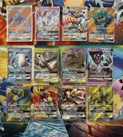 Pokemon Card Full Art Alt Art Fire Tag Team Etc Latias Sylveon Machamp - Image 1