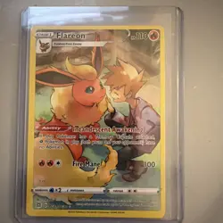 Pokemon Card TCG - Flareon TG01/TG30 (Trainer Gallery) - Brilliant Stars - LP - Image 1
