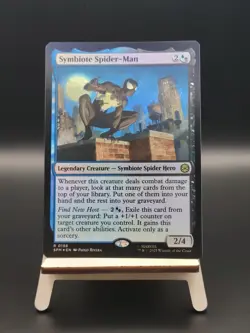 Symbiote Spider-Man (Foil) - #156 - Rare - Marvel's Spider-Man - SPM - Image 1