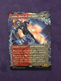 Arana, Heart of the Spider (Borderless) R Marvel's Spider-Man 213 NM MTG - Image 1