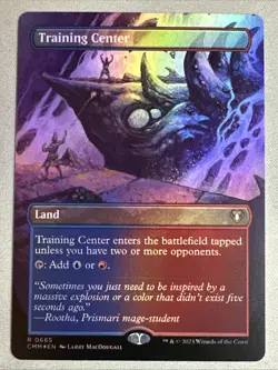 MTG / Training Center / CMM / #665 / FOIL (Borderless) / Rare / NM - Image 1
