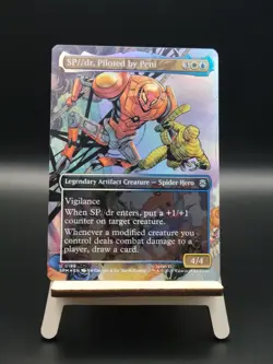 SP dr, Piloted by Peni (Borderless Foil) - #220 Uncommon - Marvel's Spider-Man - Image 1