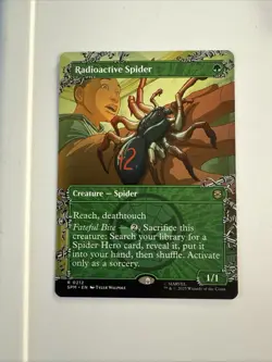 Radioactive Spider - Borderless - Marvel's Spider-Man - Near Mint - Image 1