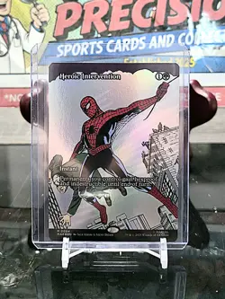 Heroic Intervention (Borderless) Marvel Universe Eternal-Legal Foil - Image 1