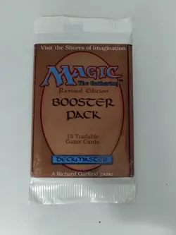 MTG Vintage (1994) 3rd Edition (Revised) magic The Gathering Sealed Booster Pack - Image 1