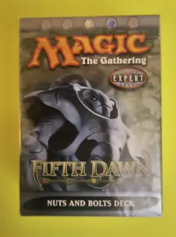 MTG FIFTH DAWN NUTS AND BOLTS THEME DECK FREE SHIP - Image 1