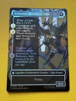 Dion, Bahamut's Dominant (Borderless) Final Fantasy Foil - Image 2