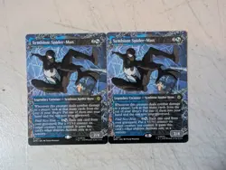 MTG Spider-Man Rare 0217 Symbiote Spider-Man Borderless 2 - Image 1