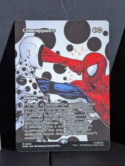 MTG Spider-Man MYTHIC 0001 Instant Comeuppance - Image 1