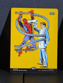 MTG Spider-Man MYTHIC 0009 Counterspell - Image 1