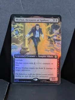 MTG Spider-Man Rare 0257 Morlun, Devourer of Spiders Borderless Foil - Image 1