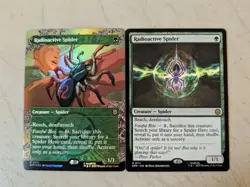 MTG Spider-Man Rare Radioactive Spider 0111 0212 Borderless Foi - Image 1