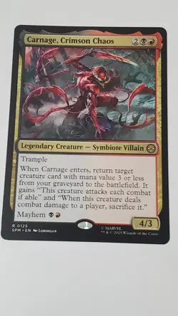 Carnage, Crimson Chaos Marvel's Spider-Man Regular - Image 1