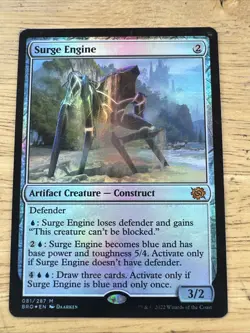 Surge Engine - Foil -The Brothers' War - NM - EN - 081 - Image 1