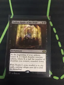 MTG Magic The Gathering Endless Ranks Of The Dead J22 Rare Black Zombie - Image 1