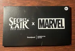 MTG Secret Lair Marvel Deadpool Rainbow Foil Edition Damaged Packaging Read/Pics - Image 1
