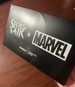 MTG Secret Lair Marvel Deadpool Rainbow Foil Edition Damaged Packaging Read/Pics - Image 4