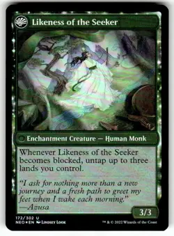 Azusa's Many Journeys Kamigawa: Neon Dynasty Foil MTG NM - Image 2