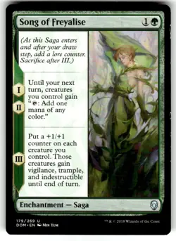 Song of Freyalise Dominaria Regular MTG - Image 1