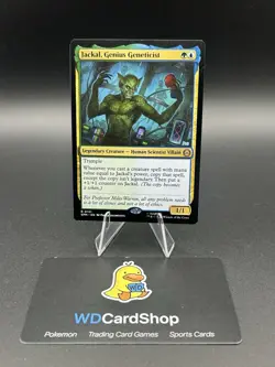 MTG Magic the Gathering Spider-Man Rare 131 Jackal Genius Geneticist - Image 1