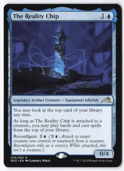 The Reality Chip R Kamigawa: Neon Dynasty 74 NM - Image 1