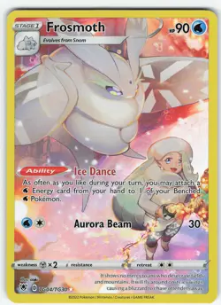 Frosmoth TG04/TG30 Rare Holo SWSH10 Astral Radiance Trainer Gallery NM Pokemon - Image 1