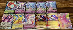 Jumbo Pokemon Promo Lot of 11 Holos: Pikachu, Mega Latias, Dark Sylveon, etc. - Image 1