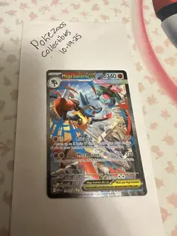 Mega Lucario EX Special Illustration Rare Pokemon TCG 179/132 Pack Fresh Mint - Image 1
