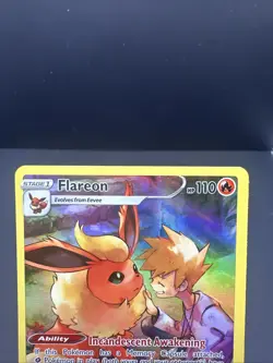 Pokemon TCG Flareon TG01/TG30 Swsh09: Brilliant Stars Trainer Gallery Holo NM - Image 3