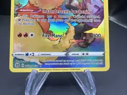 Pokemon TCG Flareon TG01/TG30 Swsh09: Brilliant Stars Trainer Gallery Holo NM - Image 4