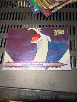 Topps Pokemon The Movie 2000 Lugia Revealed #44 Foil -- Blue Label - Image 1