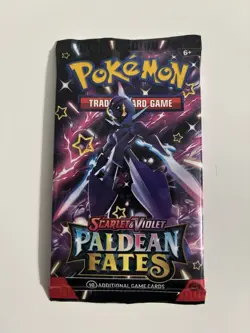23.1g! HEAVY Paldean Fates Booster Pack Pokemon TCG - Mint From BB Ceruledge - Image 2