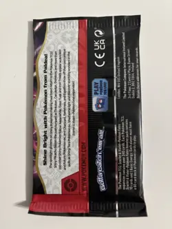 23.1g! HEAVY Paldean Fates Booster Pack Pokemon TCG - Mint From BB Ceruledge - Image 3