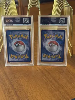 2019 POKEMON SUN & MOON HIDDEN FATES #SV6 CHARMANDER and #SV41 EEVEE -HOLO PSA 9 - Image 2