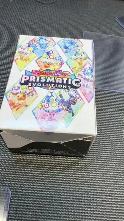 Pokemon Prismatic Evolutions Pikachu EX Hyper Rare 179 + Vaporeon & Espeon Ex NM - Image 2