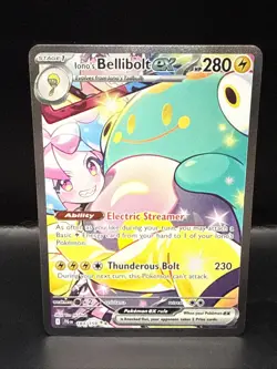 Pokemon Ionos Bellibolt ex 183/159 Journey Together Special Illustration Rare - Image 1