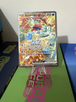 Pokemon TCG Keldeo EX White Flare 167/086 Special Illustration Rare NM - Image 1
