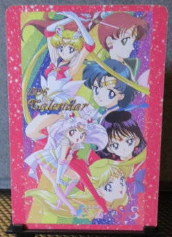 Minako Aino Sailor Moon Art Card Shiny Holo NM CCG Collectible Venus Anime Cute - Image 4