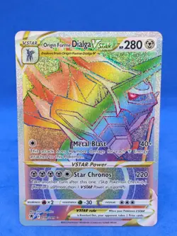 Origin Forme Dialga VSTAR - (Secret) 198/189 Swsh10: Astral Radiance Holo Card - Image 1
