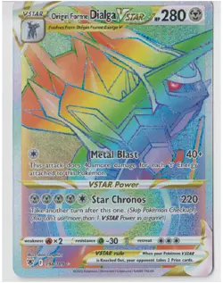 Origin Forme Dialga VSTAR - (Secret) 198/189 Swsh10: Astral Radiance Holo Card - Image 2