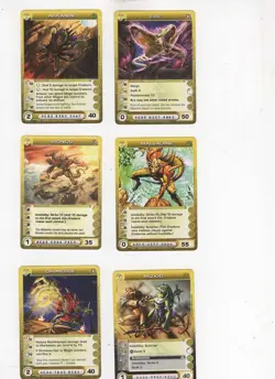 Chaotic lot #054. Lot of 12 Mipedians creature cards - Image 1