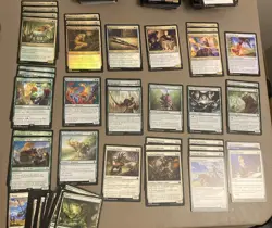 White Green Standard Legal MTG Custom 60 Card Deck Magic The Gathering - Image 1