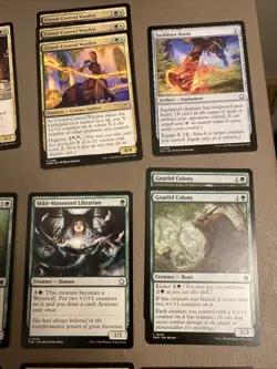 White Green Standard Legal MTG Custom 60 Card Deck Magic The Gathering - Image 4