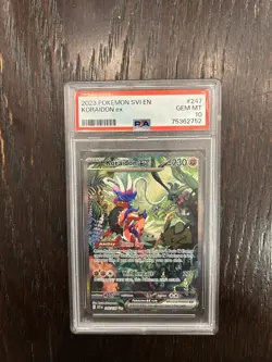 Pokemon Koraidon EX TCG Scarlet & Violet Base Set Holo Card 247/198 Sir - Image 1