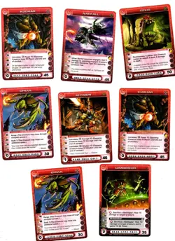 Lot #0032. 8 Chaotic Creature cards Underworld - Image 1
