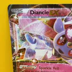 DIANCIE EX ( 72/124 ) 2016 Pokemon Card Basic Holo - Image 3