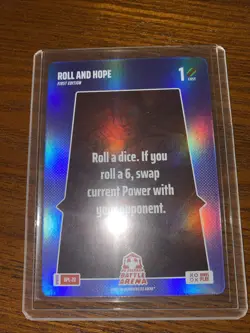 Bo Jackson Battle Arena Alpha Update - Bonus Play Card Roll and Hope #BPL-20 - Image 1